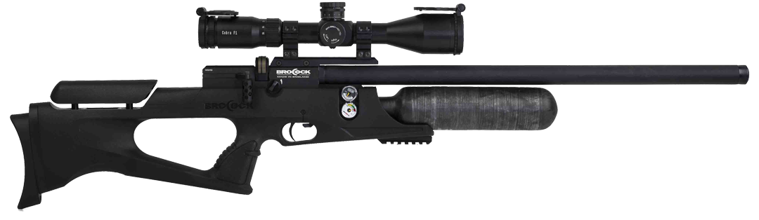 Brocock Sniper XR Magnum PCP Air Rifle (480cc CF) Black Synthetic