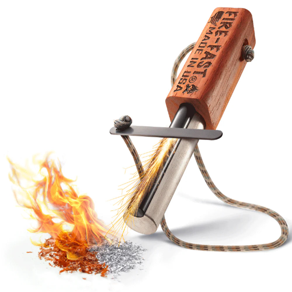 Fire-Fast Trekker™ - Waterproof Ferro Rod Fire Starter