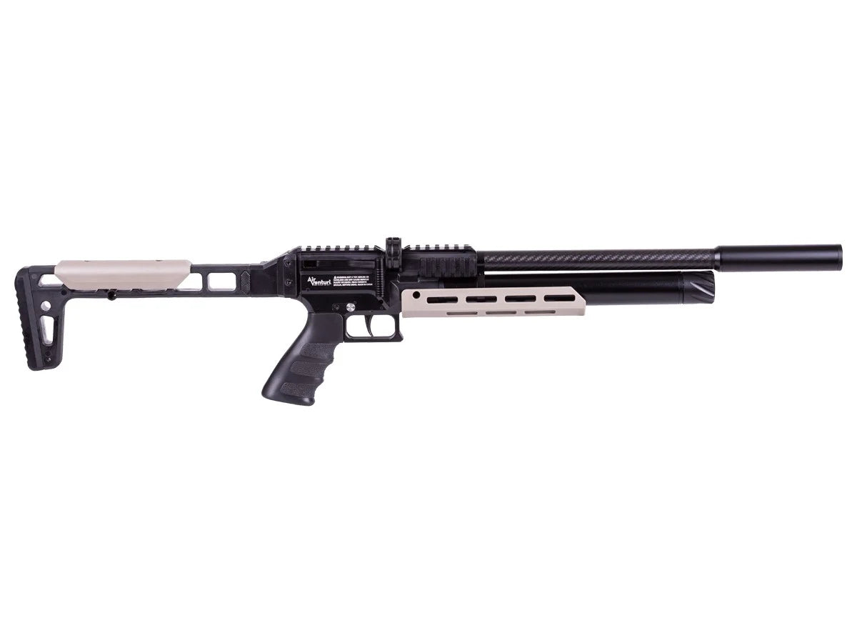 Air Venturi Alpha Air Rifle, 350cc Carbon Bottle, .22 Cal