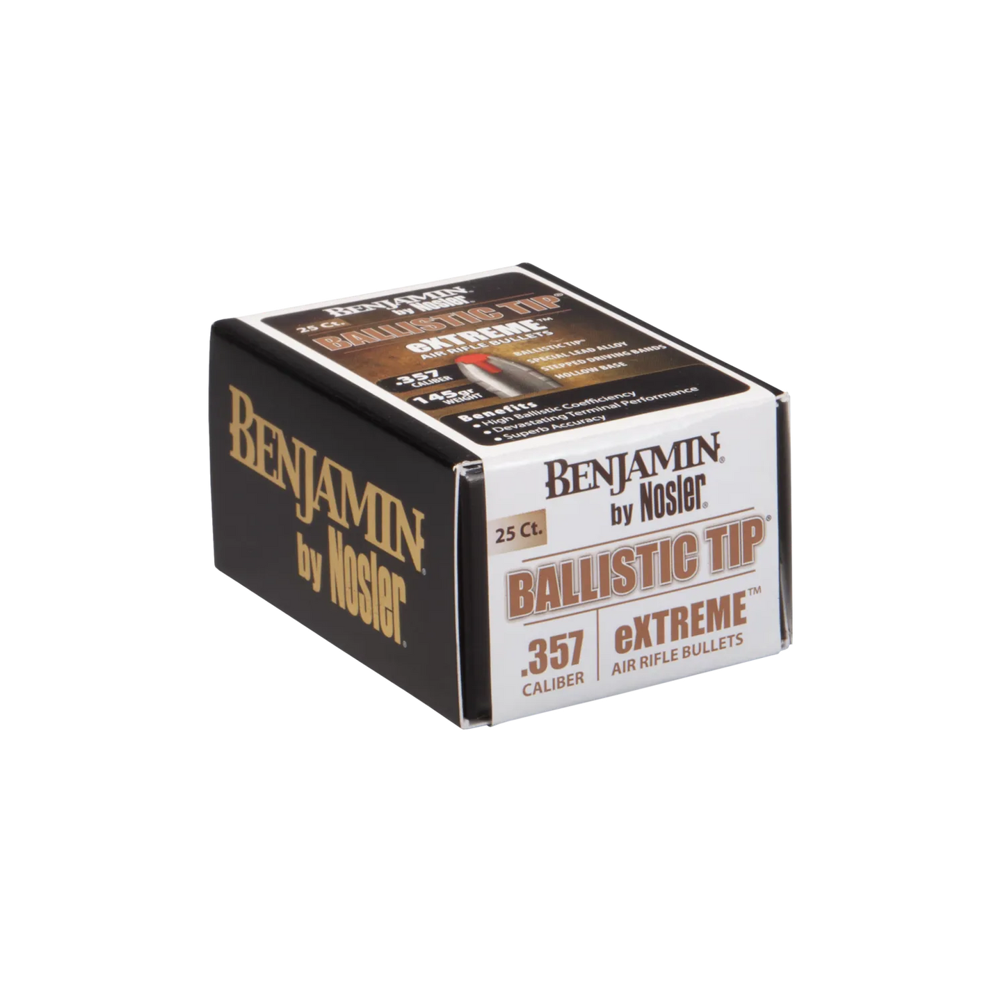 Benjamin Nosler Air Rifle Bullets: Ballistic Tip eXTREME 9mm/357