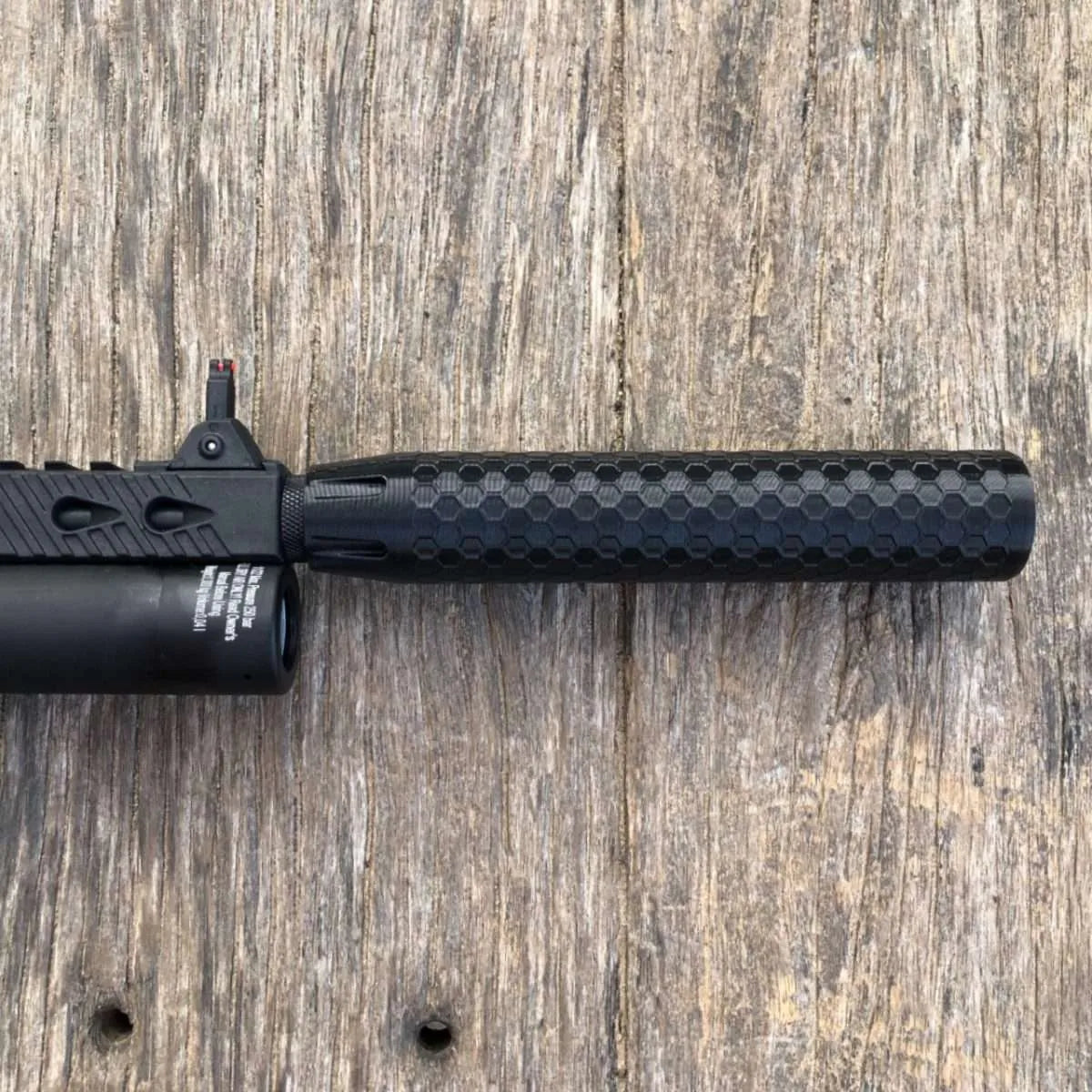 Buck Rail 1/2-20 UNF Airgun Suppressor