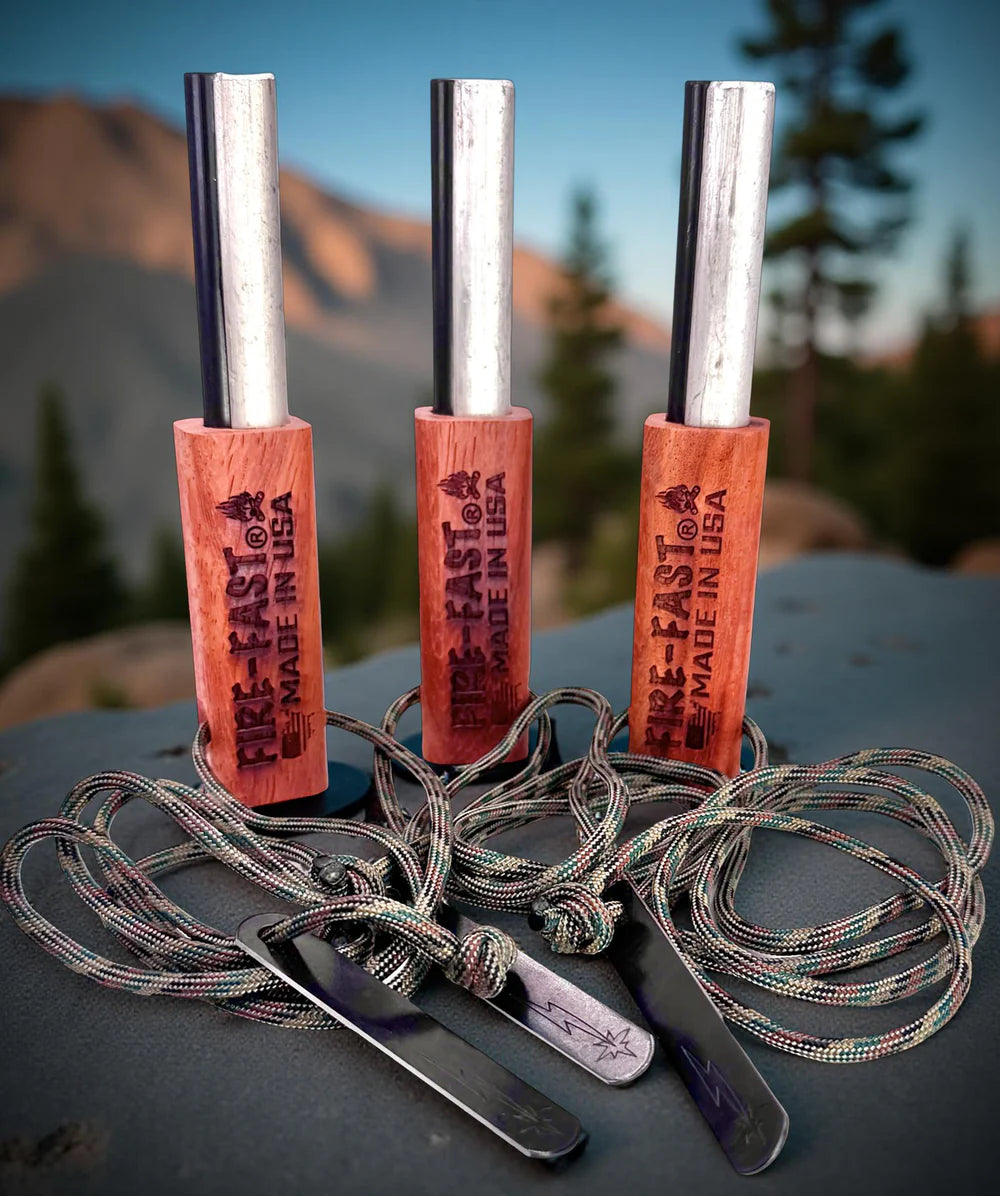 Kamper Trio™ Bundle - Three Wearable Fire Starters.