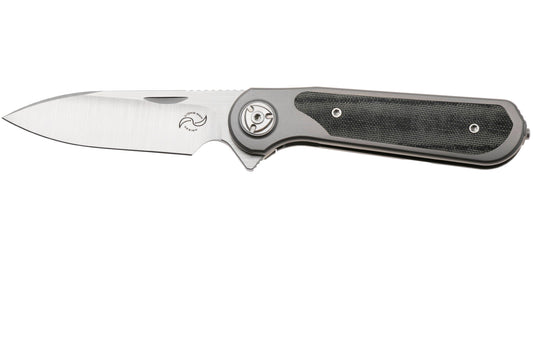 ZULU | M390 Steel - EDC Folder -  Black micarta - Liong Mah