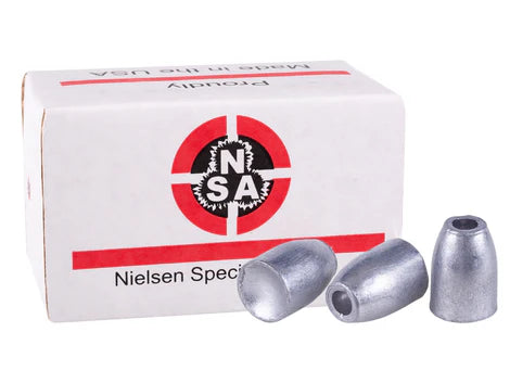 NSA .217 Caliber 24.8gr Hollow Point Dish Base — 250 Count