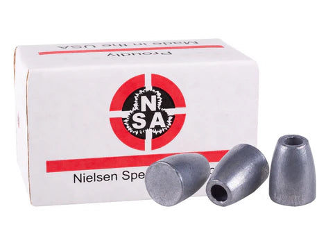 NSA .250 Caliber 33.5gr Hollow Point Flat Base (215 ct)