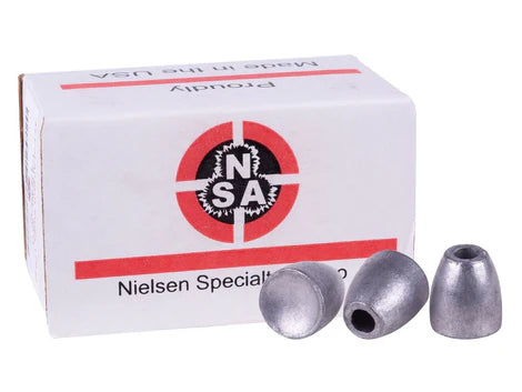 NSA Hollowpoint Slug .30 Cal — 54.5 gr, .300 Diameter, Dish Base (140ct)