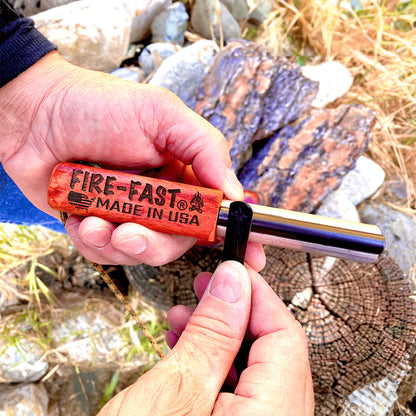Fire-Fast Trekker™ - Waterproof Ferro Rod Fire Starter