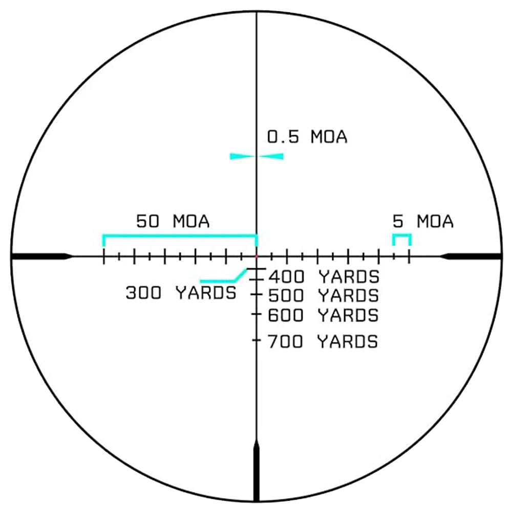 MON Beast 1-10x24 Second Focal Plane LPVO Series BDC-C1