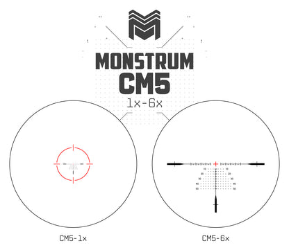 MON Beast 1-6x24 First Focal Plane LPVO Morpheus MOA