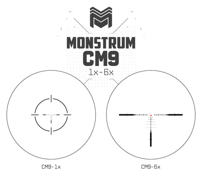 MON Archangel 1-6x24 First Focal Plane LPVO CM9 - MOA