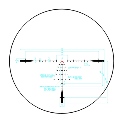 MON Archangel SE 1-6 Second Focal Plane LPVO CM9 MOA