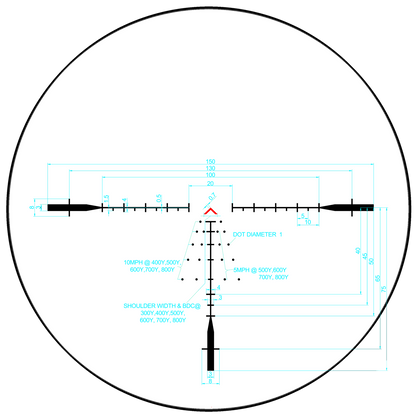 MON Beast 1-6x24 Second Focal Plane LPVO Series CM9-MOA