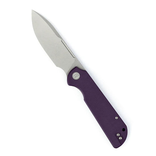 Binary | Spear Point EDC Knife - UV Purple