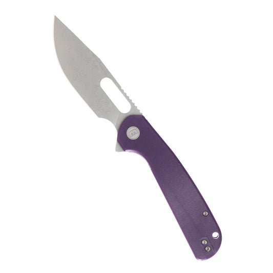 Trinity | Clip Point EDC Knife -  UV Purple
