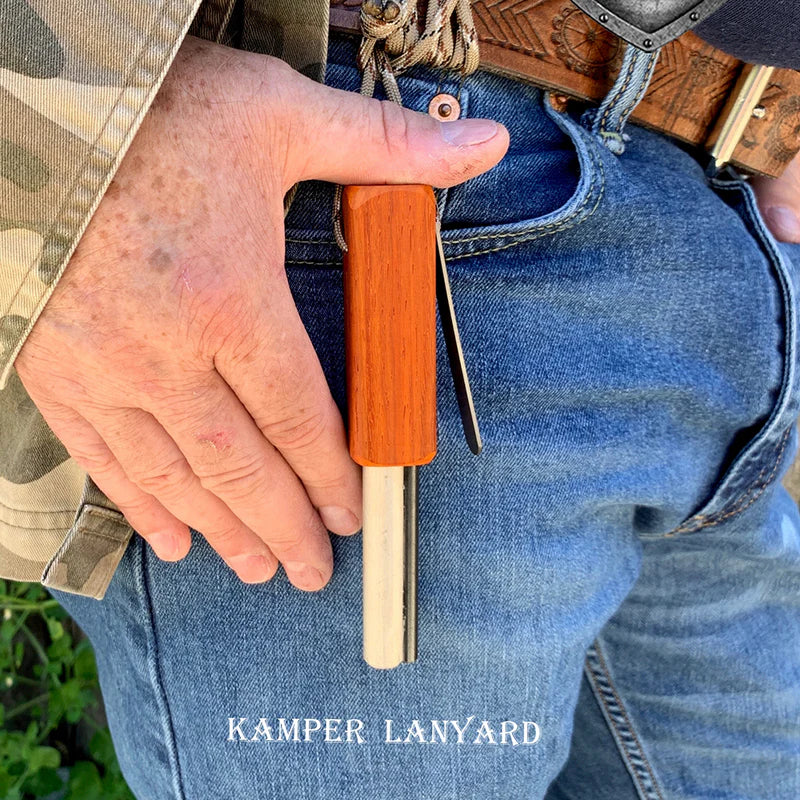 Fire-Fast Kamper Lanyard™ - Hands-Free Fire Starting for Camping