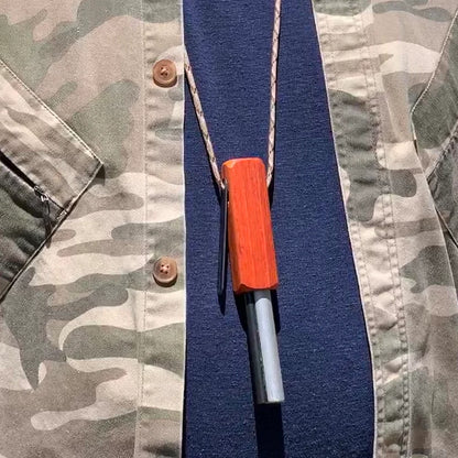 Fire-Fast Kamper Lanyard™ - Hands-Free Fire Starting for Camping
