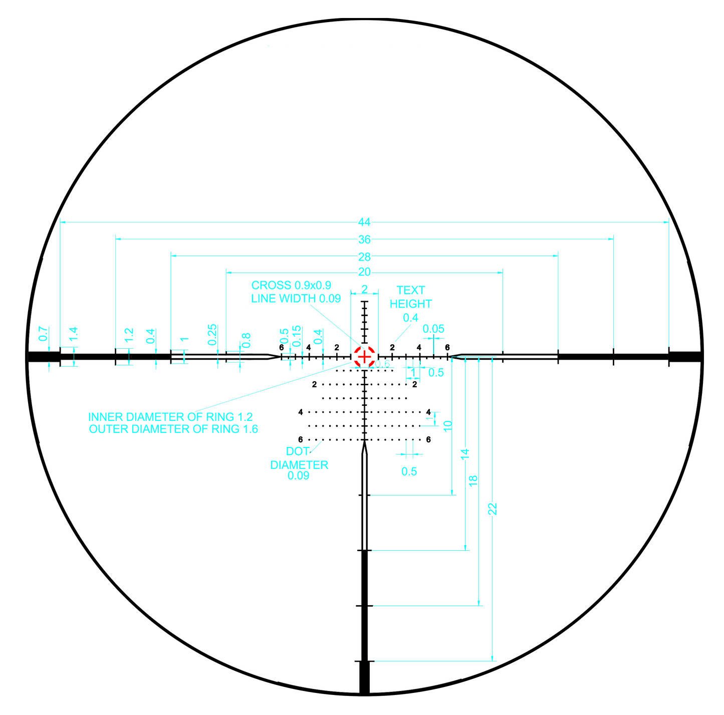 Monstrum Beast 5-30x56 FFP Rifle Scope MM6 — MIL