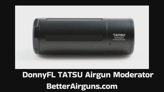 DonnyFL TATSU | The Ultra-Compact "Dragon" Airgun Moderator (1.6 x 4.25 Inch)